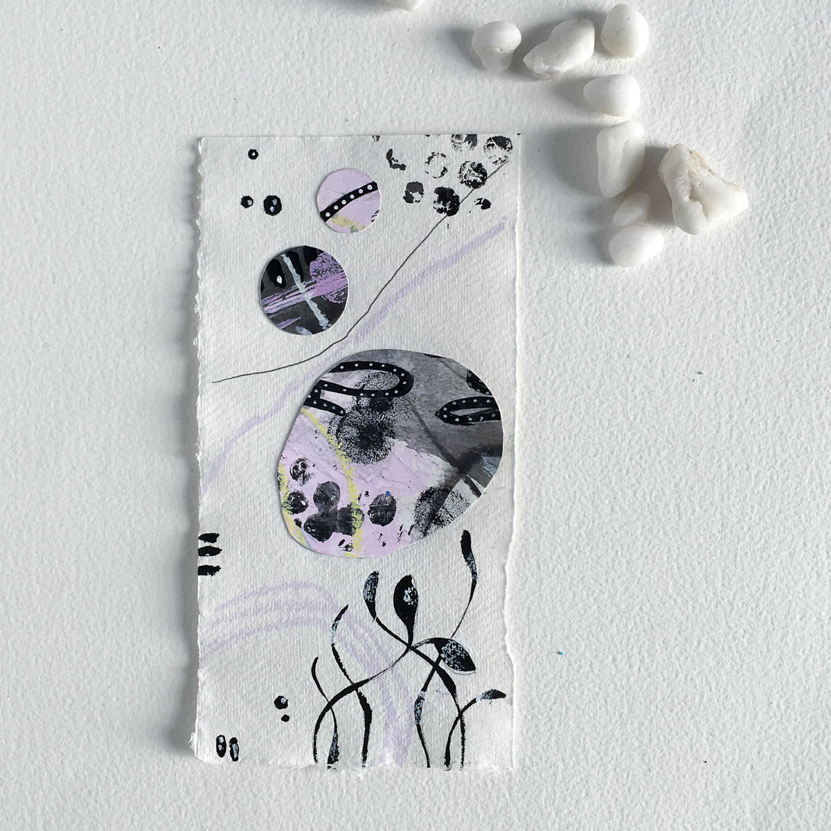 By your side | Slim Pebble Painting