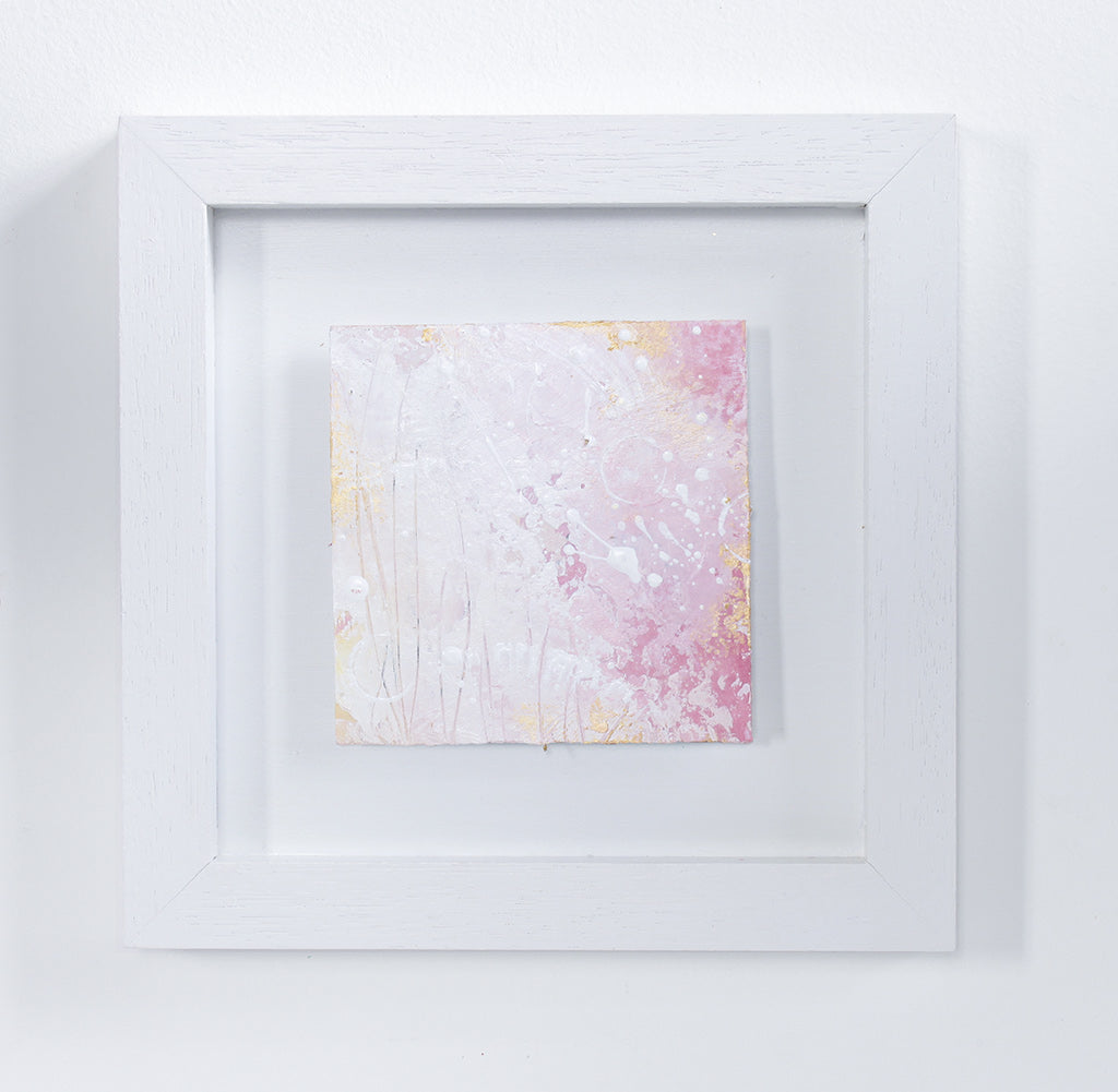 Shimmer Mini Abstract Painting 20cm x 20cm