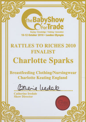 The Baby Show for Trade Award Winning Nursingwear