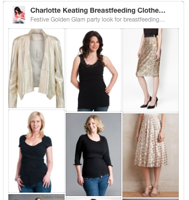 Breastfeeding Style - Golden Glam