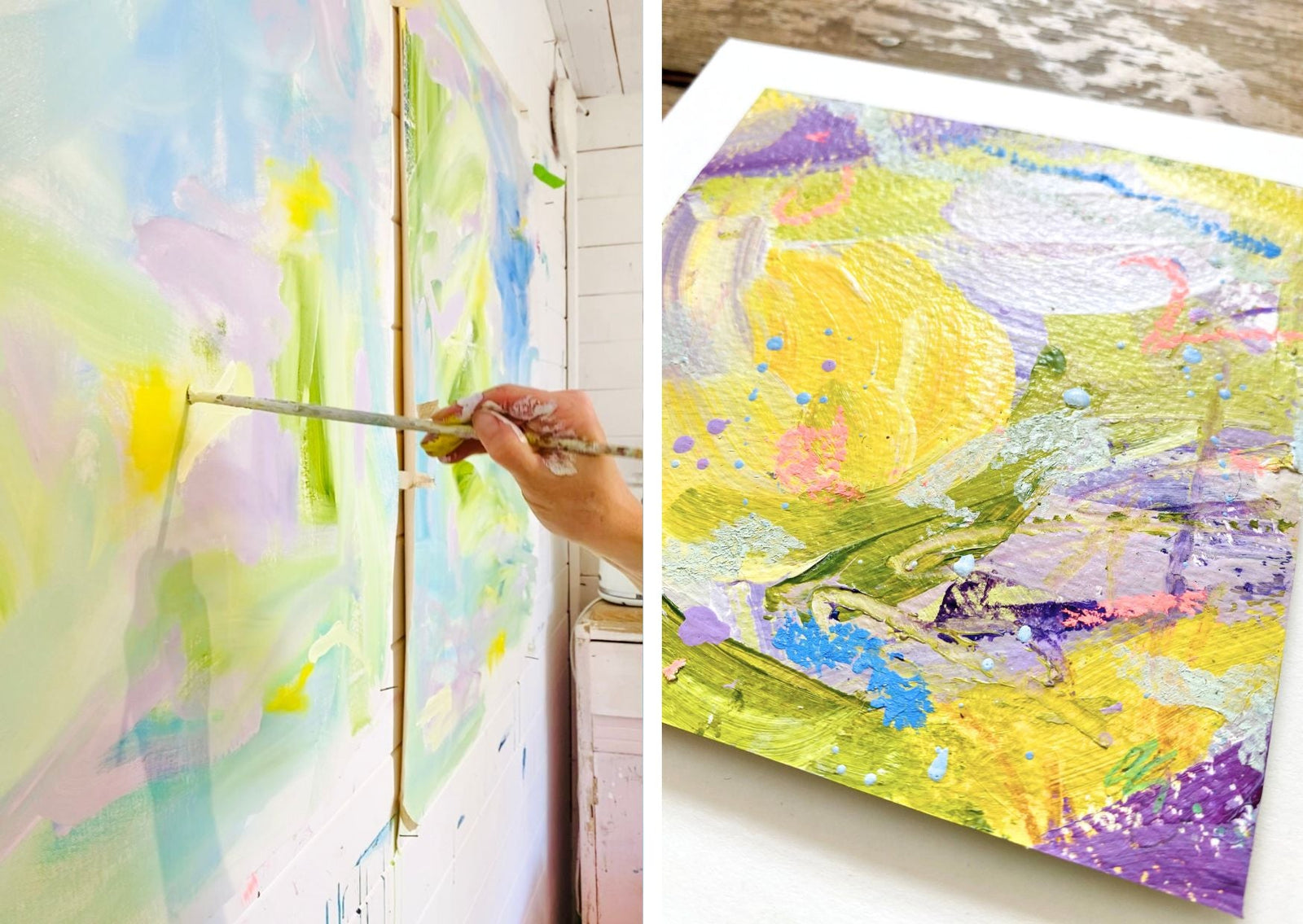 Creating from stillness (and a week of firsts)