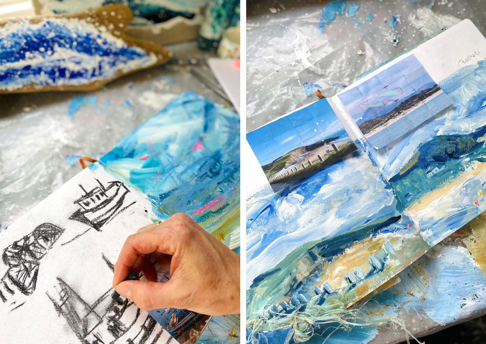 Why My Paintings Only Work When I Stop Trying (aka: The Birth of Drifting Light)