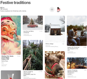 Family festive Christmas traditions