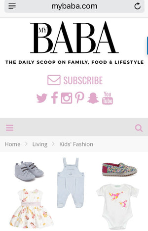 mybaba feature: 25 Items of Baby Fashion to Make The Sun Shine!