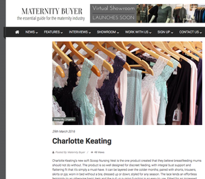 Maternity Buyer - Nursing Vest Feature