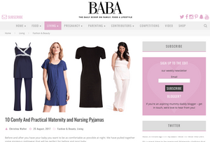 10 Comfy And Practical Maternity and Nursing Pyjamas