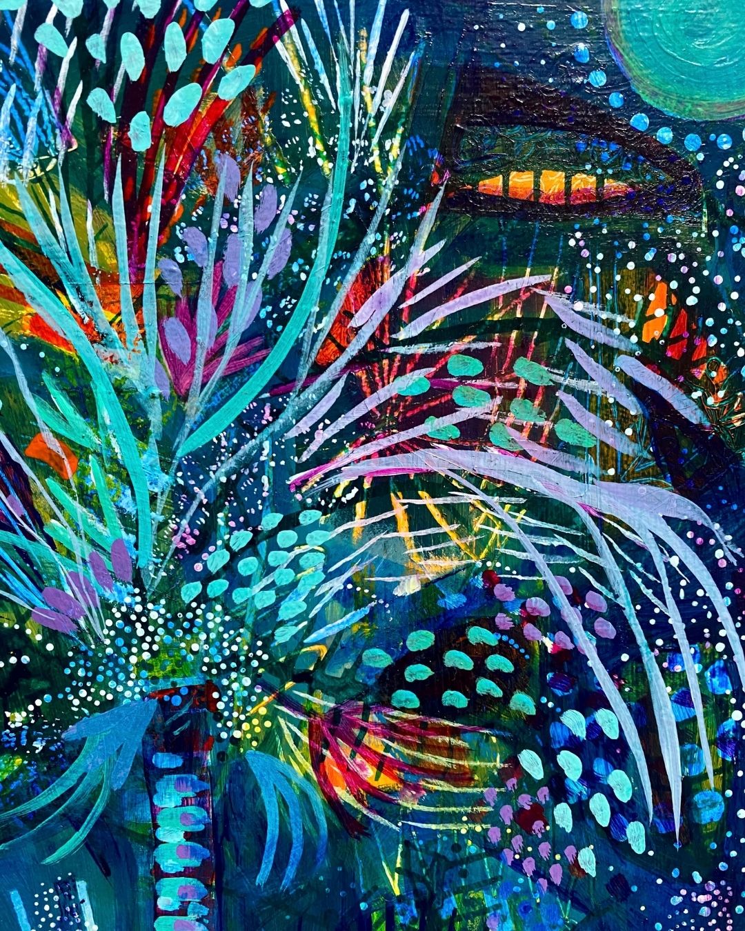 MP11 Fiesta Palm by Mary Price