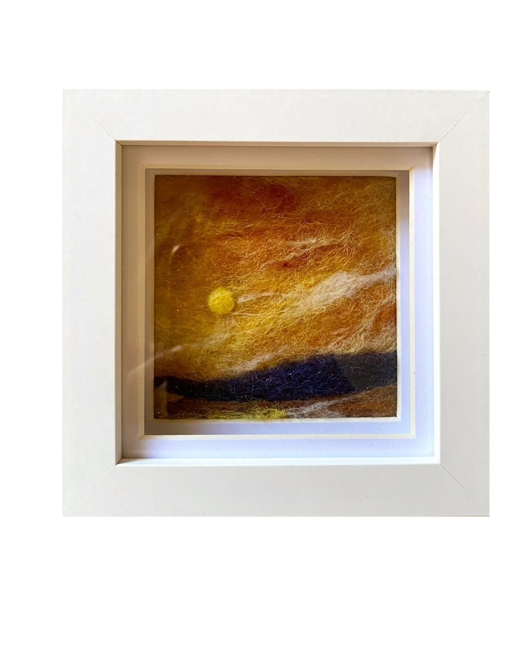 MPW14 Golden Hour Felt Landscape (Orange) by Megan Pugh