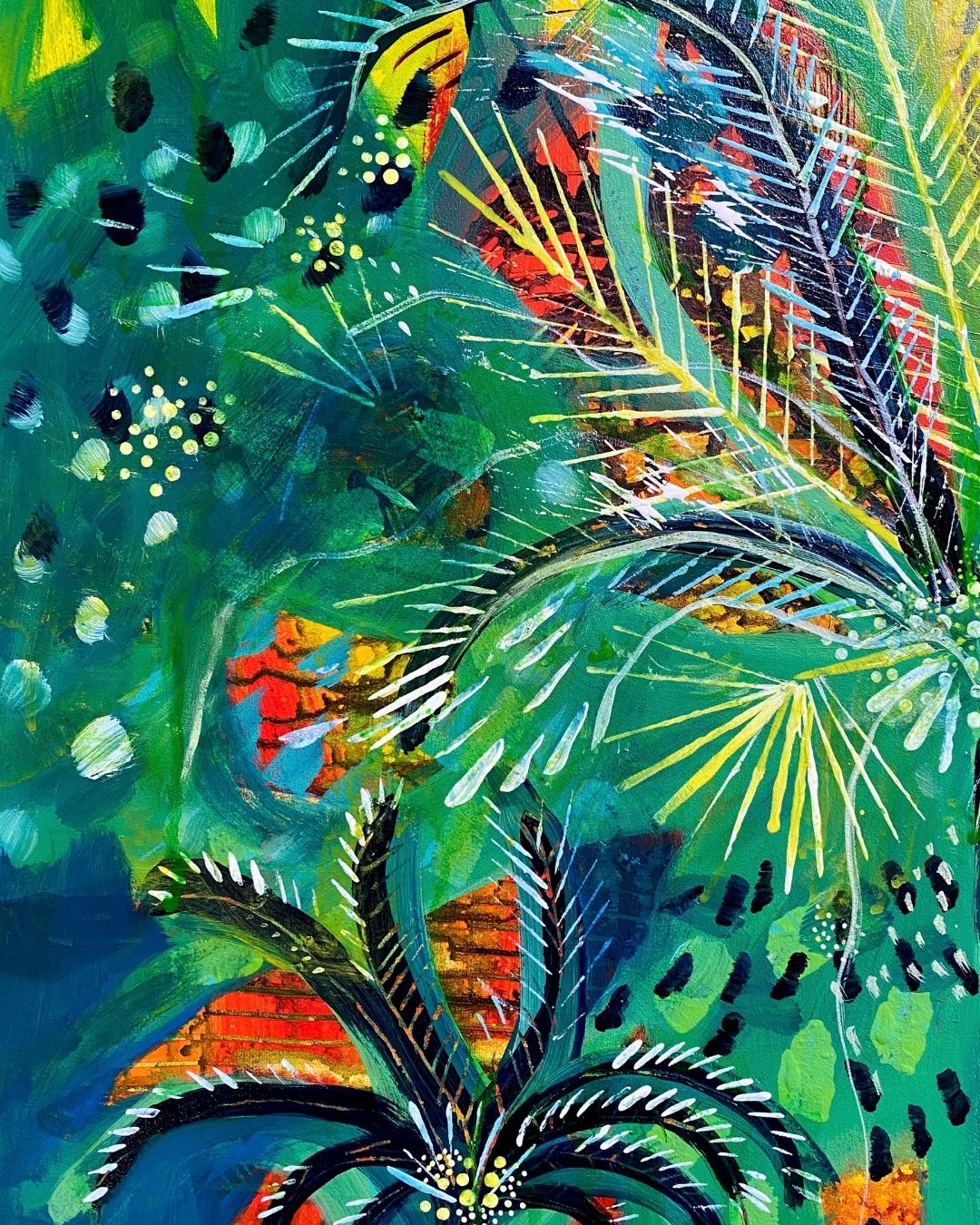 MP14 Spring Palm by Mary Price