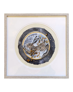 WCP504 Moonlight - Hare by Watercolour Puddles