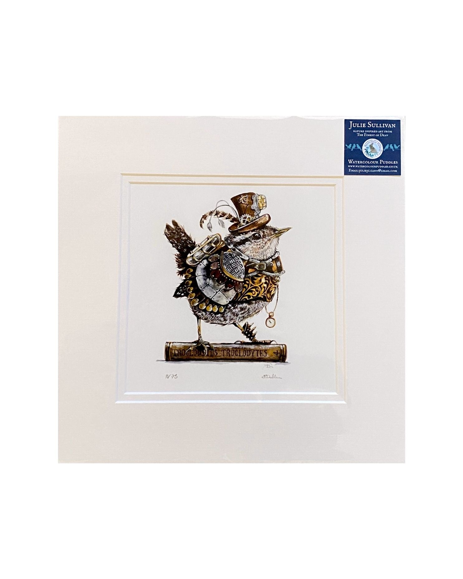 WCP120 Emmeline Hephzibah Print by Watercolour Puddles