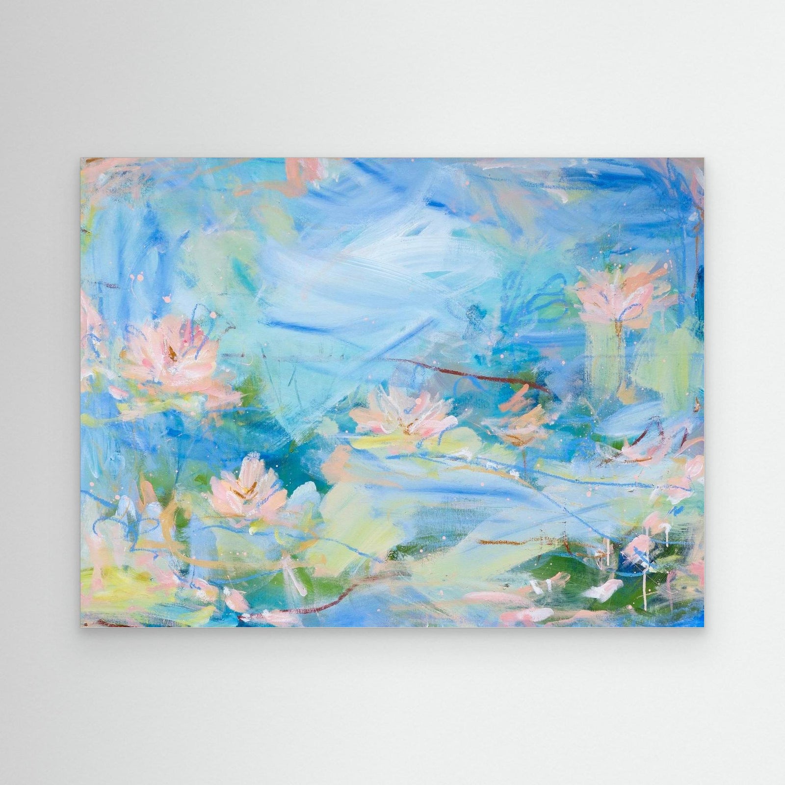 Whispering Pool Canvas Art Print