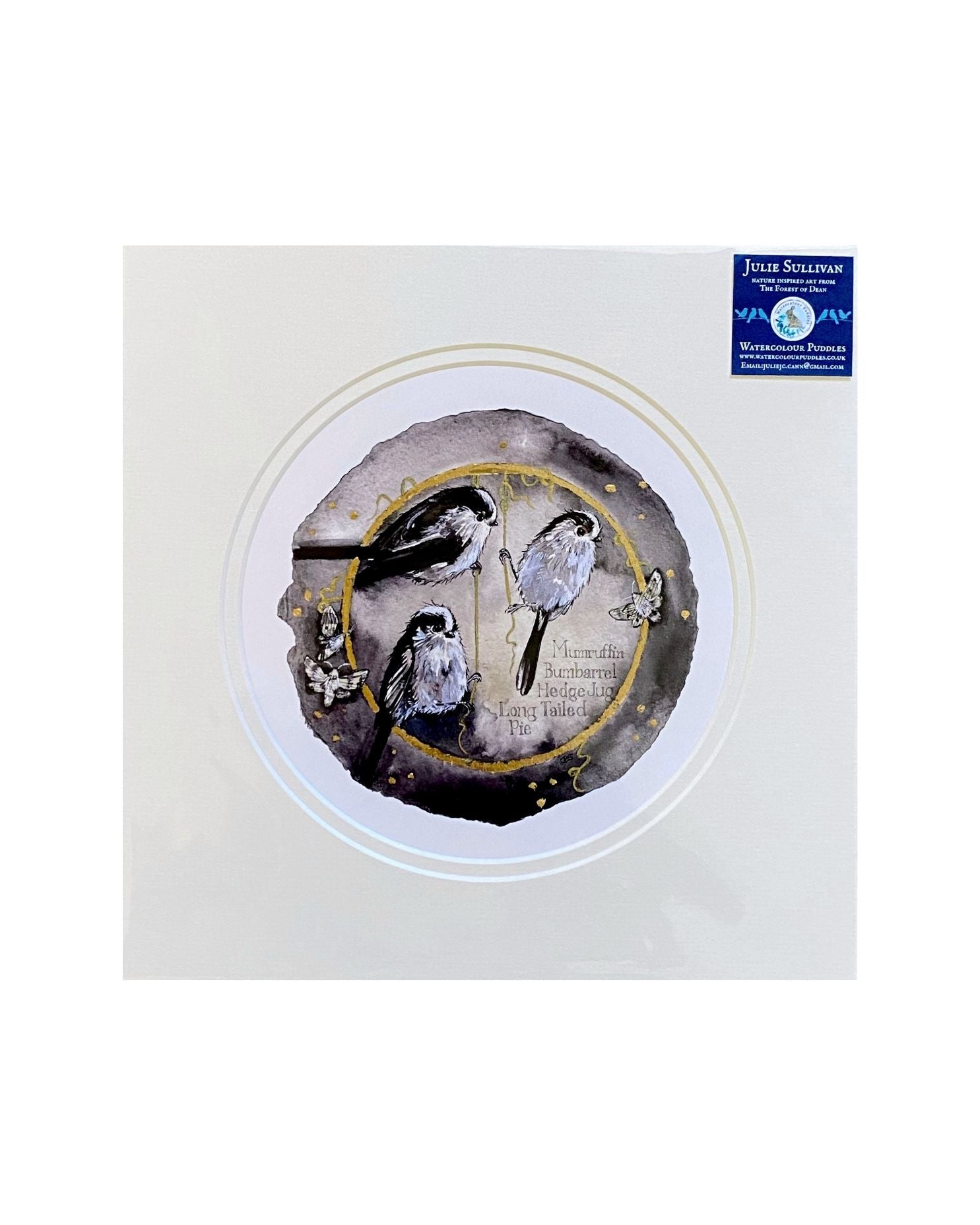 WCP112 Pulling Threads: Family Print by Watercolour Puddles