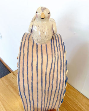 SL15 Whimsical Carriage Clock by Studio Lorenson Ceramics