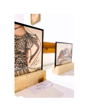 GD07a Watercolours With Stitching by Gill Douglas