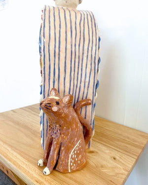 SL15 Whimsical Carriage Clock by Studio Lorenson Ceramics
