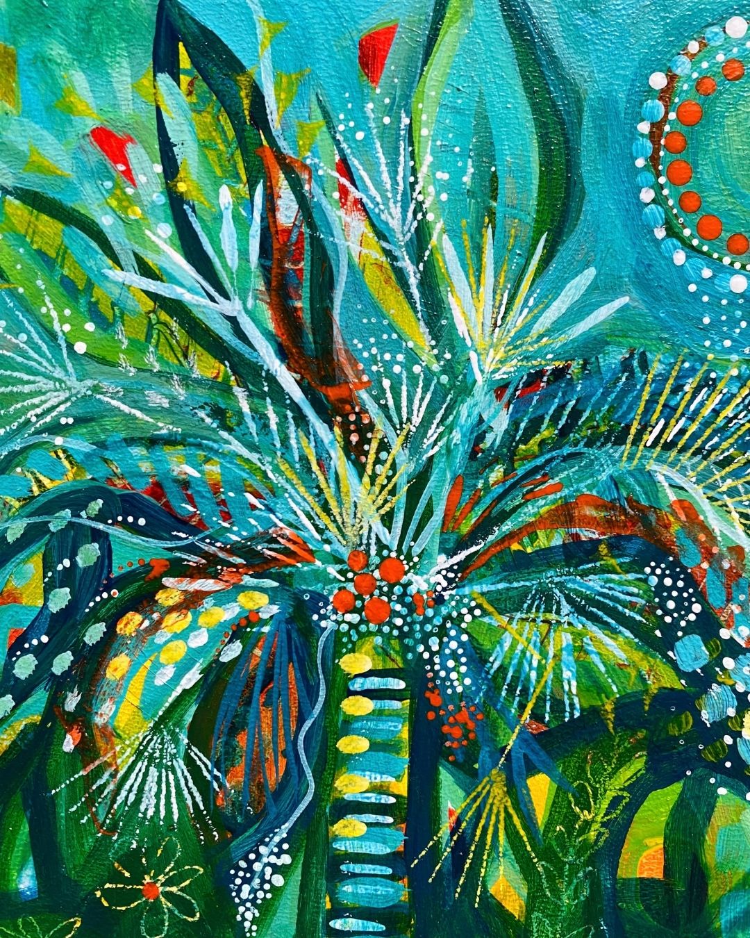 MP8 Tropical Dream Palm 2 by Mary Price
