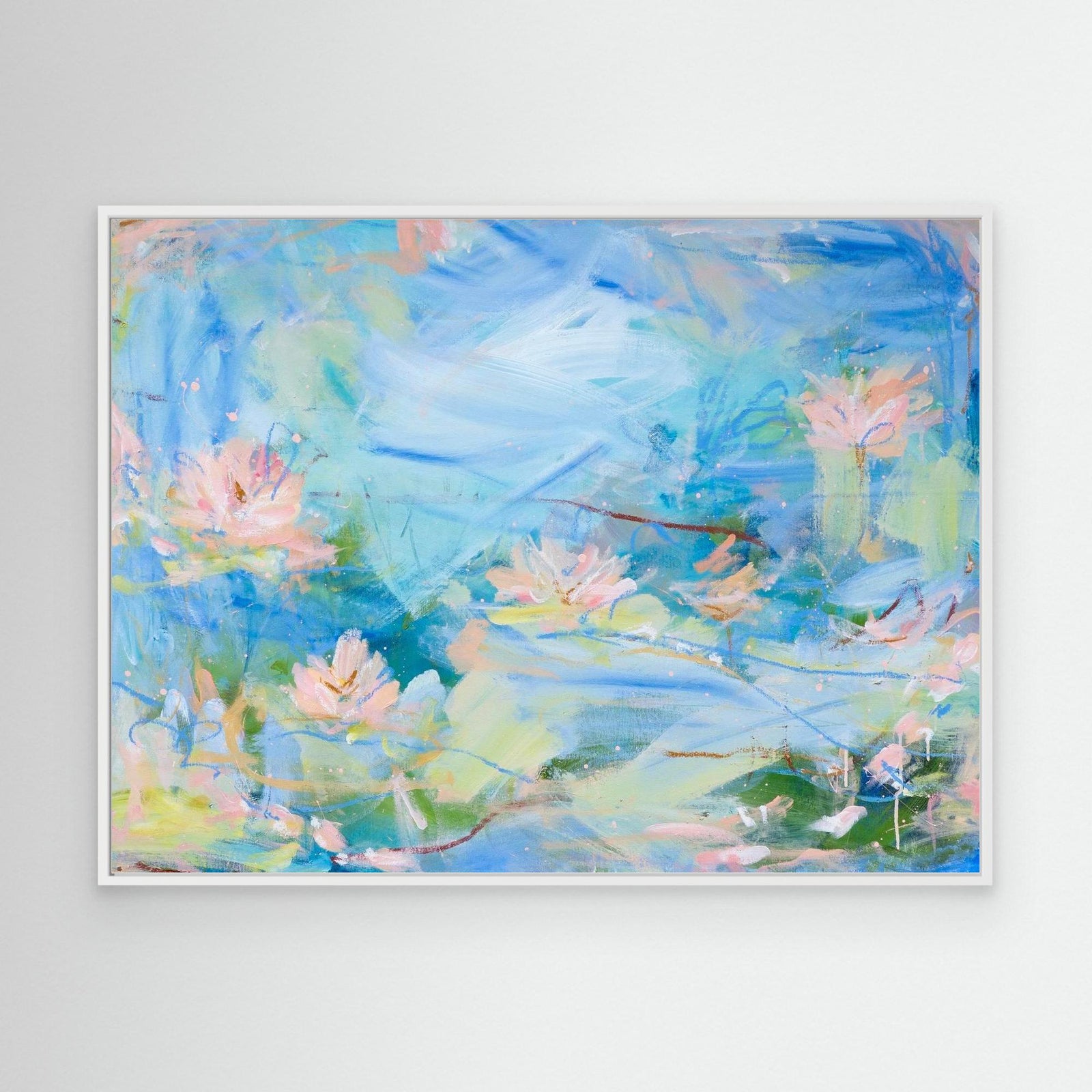 Whispering Pool Canvas Art Print