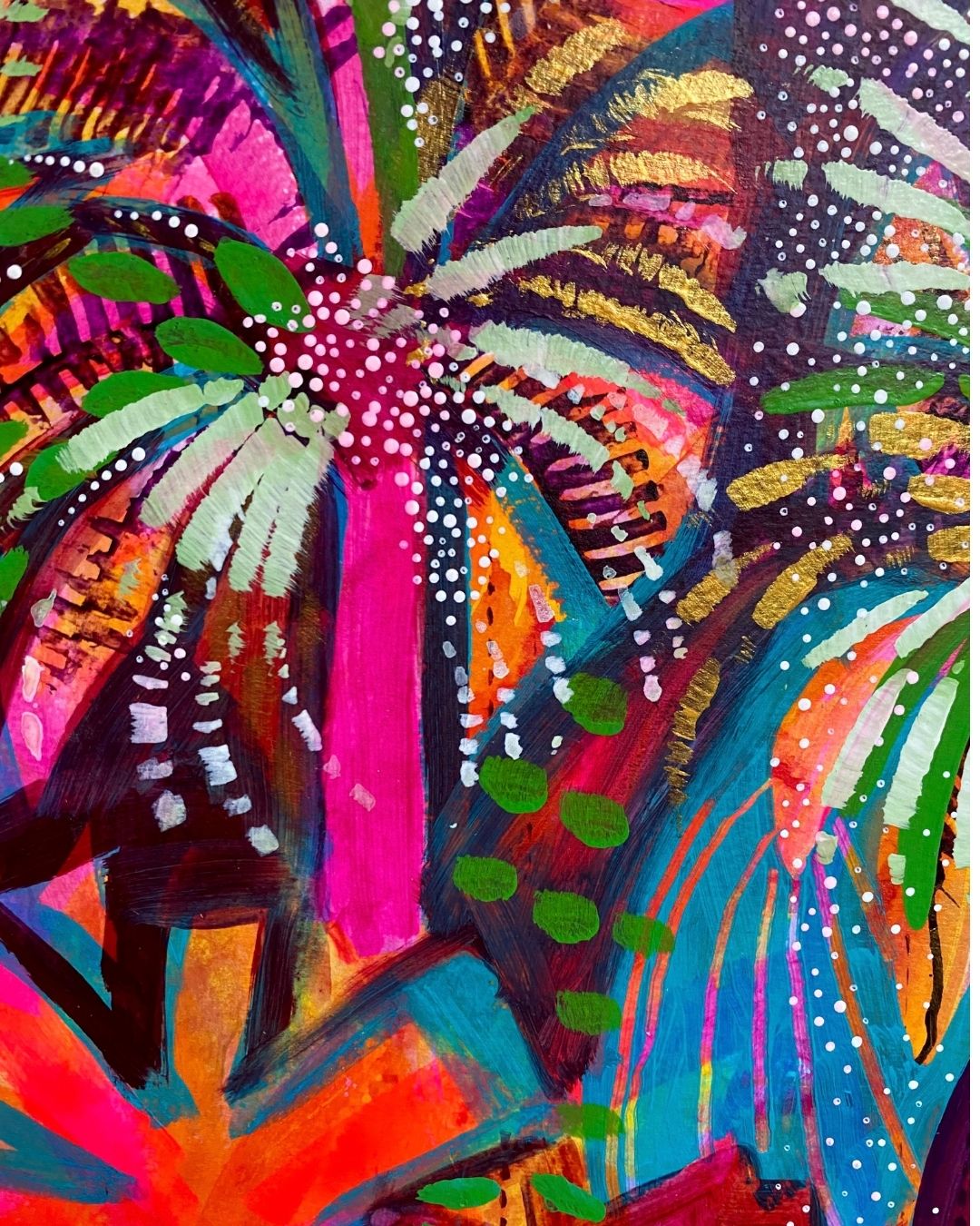 MP4 Firework Palms by Mary Price