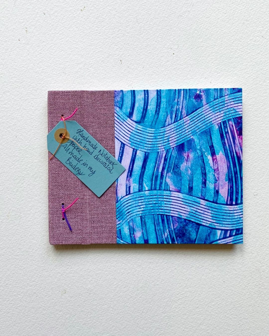 BMB19 handmade notebook Brilliant Magpie Bookbinding