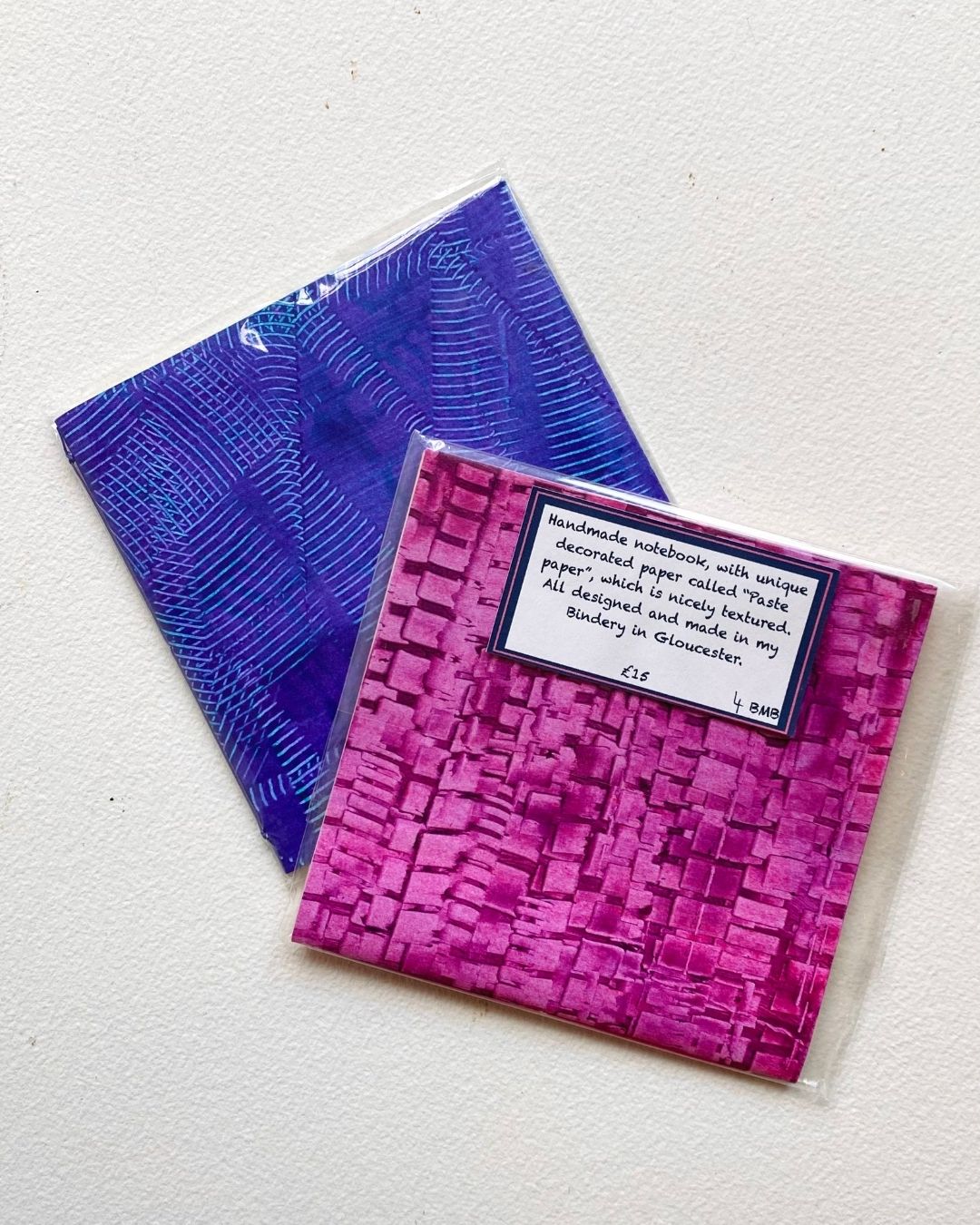 BMB4 Square Notebook Brilliant Magpie Bookbinding