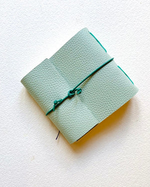 BMB20 handmade leather bound notebook Brilliant Magpie Bookbinding