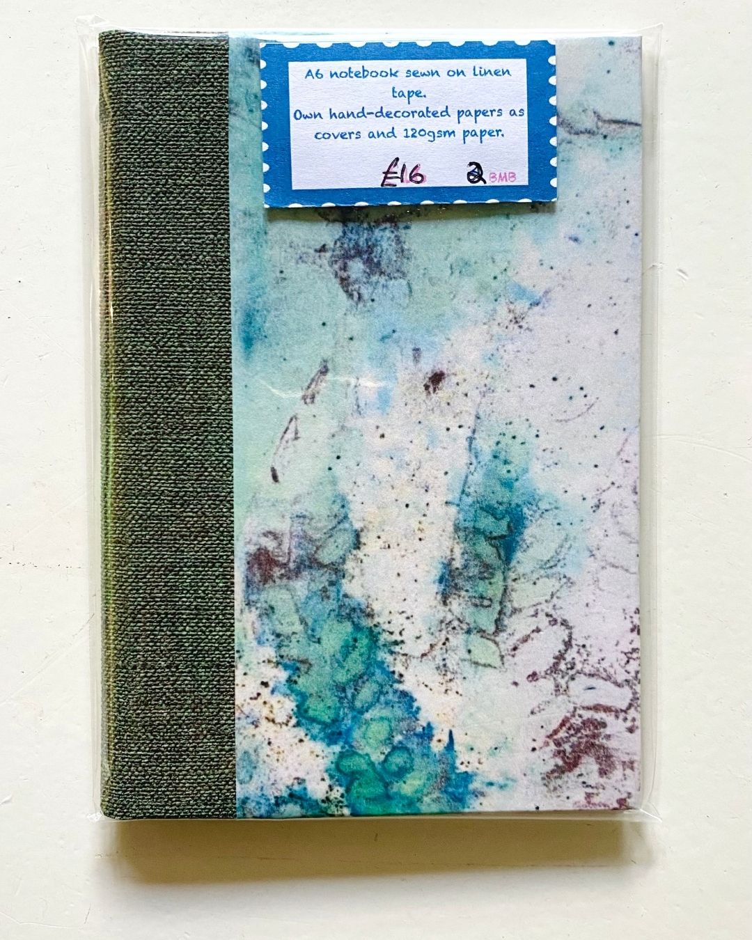 BMB2d A6 notebook Brilliant Magpie Bookbinding