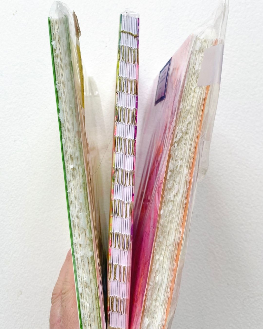 BMB21 A5+ notebook Brilliant Magpie Bookbinding