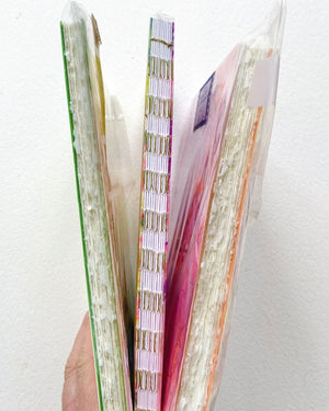 BMB21 A5+ notebook Brilliant Magpie Bookbinding