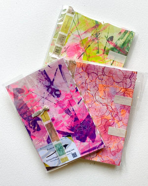 BMB21 A5+ notebook Brilliant Magpie Bookbinding