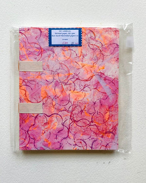 BMB21 A5+ notebook Brilliant Magpie Bookbinding