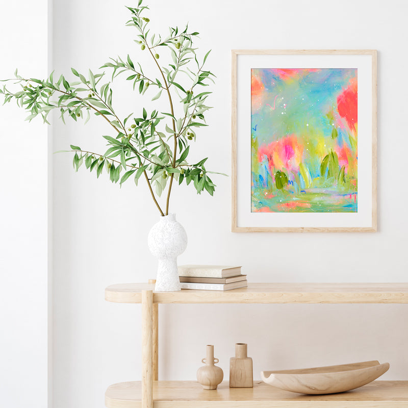 Limited Edition 11x14 Print on Canvas Meadow's Bloom