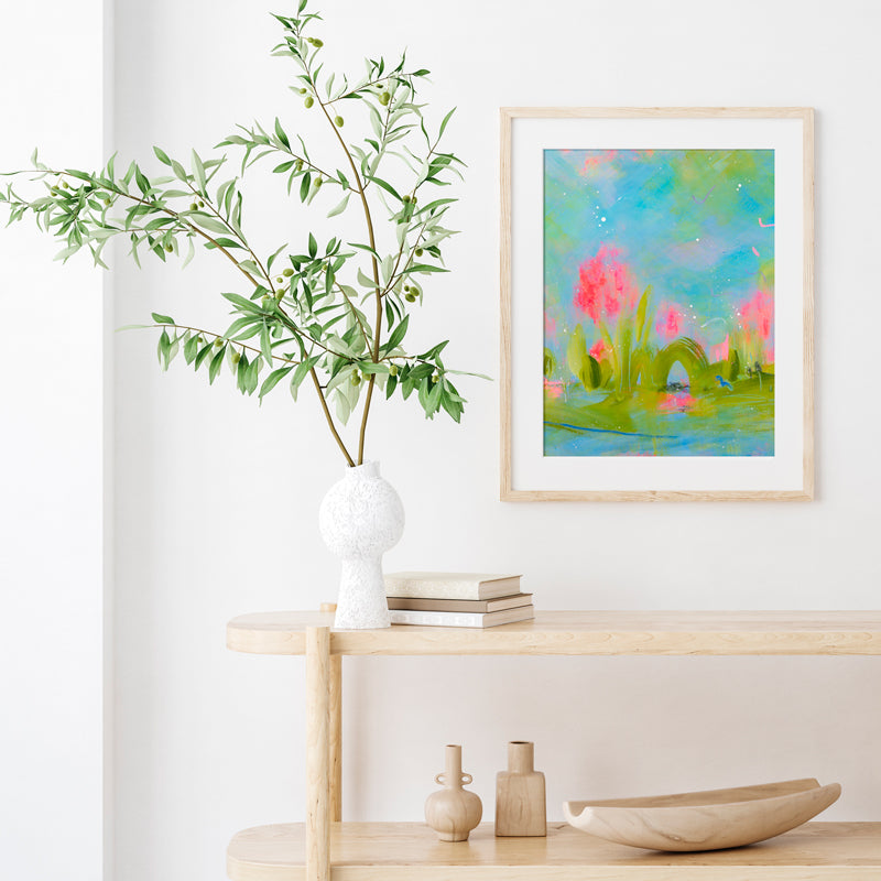 Limited Edition 11x14 Print on Canvas Midsummer Lilies