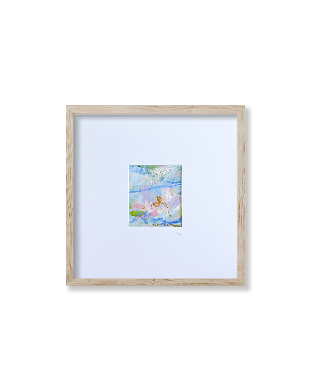 Falling Blooms 1 | Floral Abstract on Watercolour Paper