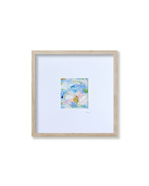 Falling Blooms 2 | Floral Abstract on Watercolour Paper
