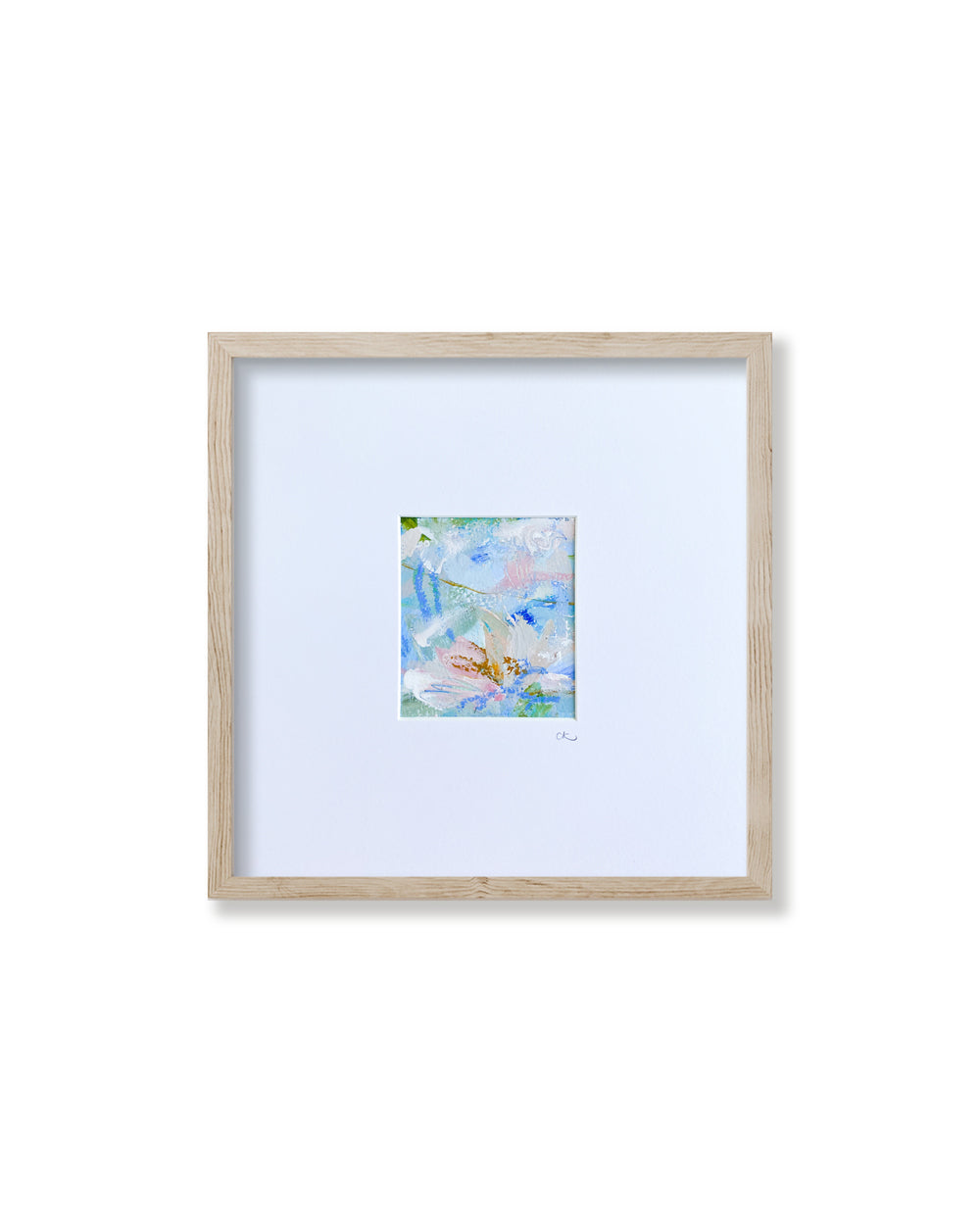 Falling Blooms 3 | Floral Abstract on Watercolour Paper