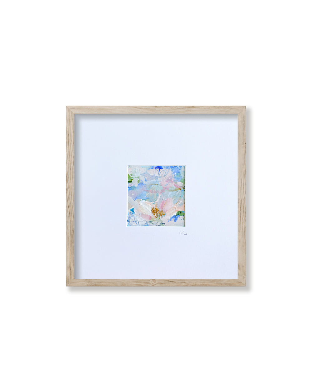 Falling Blooms 4 | Floral Abstract on Watercolour Paper