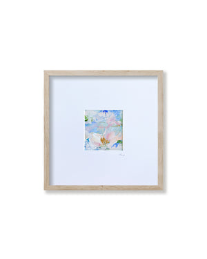 Falling Blooms 4 | Floral Abstract on Watercolour Paper