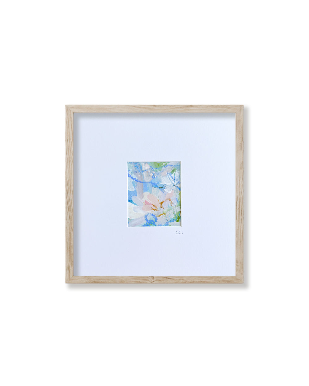 Falling Blooms 5 | Floral Abstract on Watercolour Paper