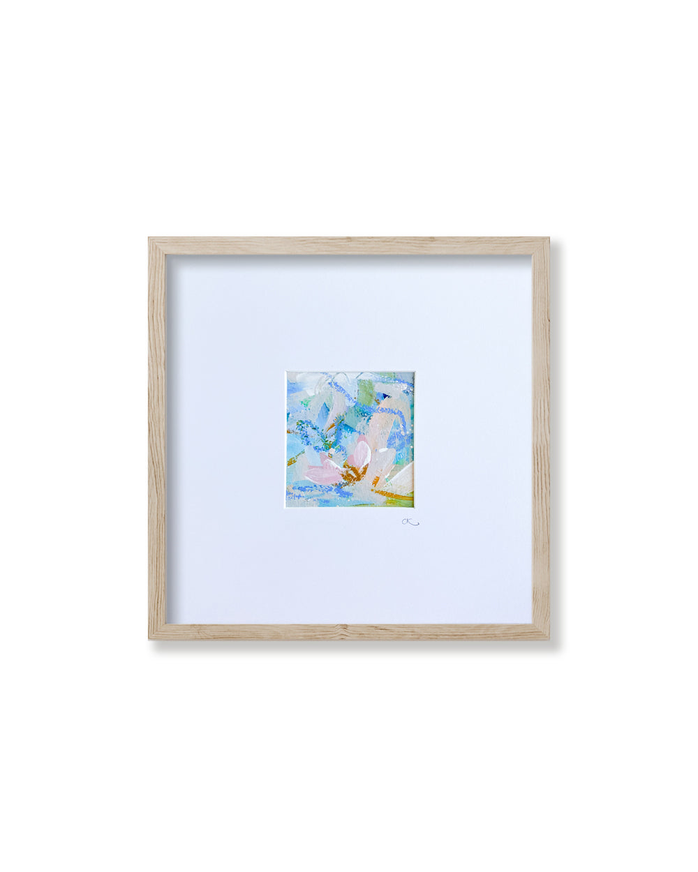Falling Blooms 6 | Floral Abstract on Watercolour Paper