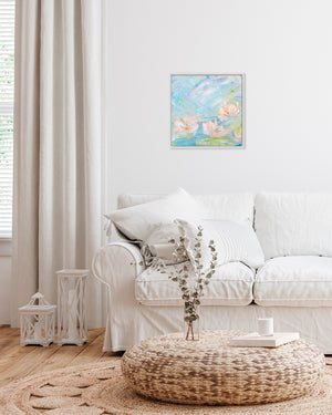 Softly Afloat | Acrylic Painting on Canvas