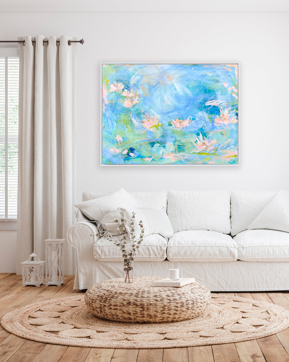 Drifting Light | Acrylic Painting on Canvas