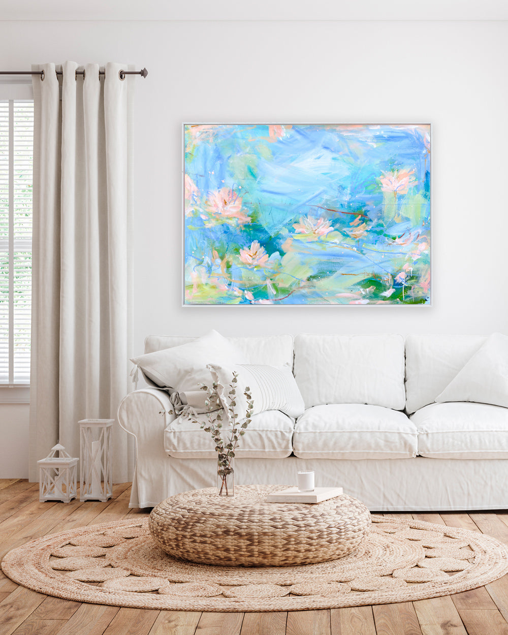 Whispering Pool | Acrylic Painting on Canvas