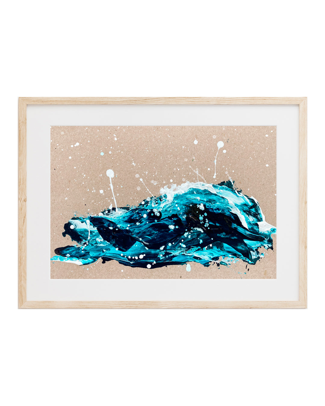 Open Water | Wave Painting 14/20 A5