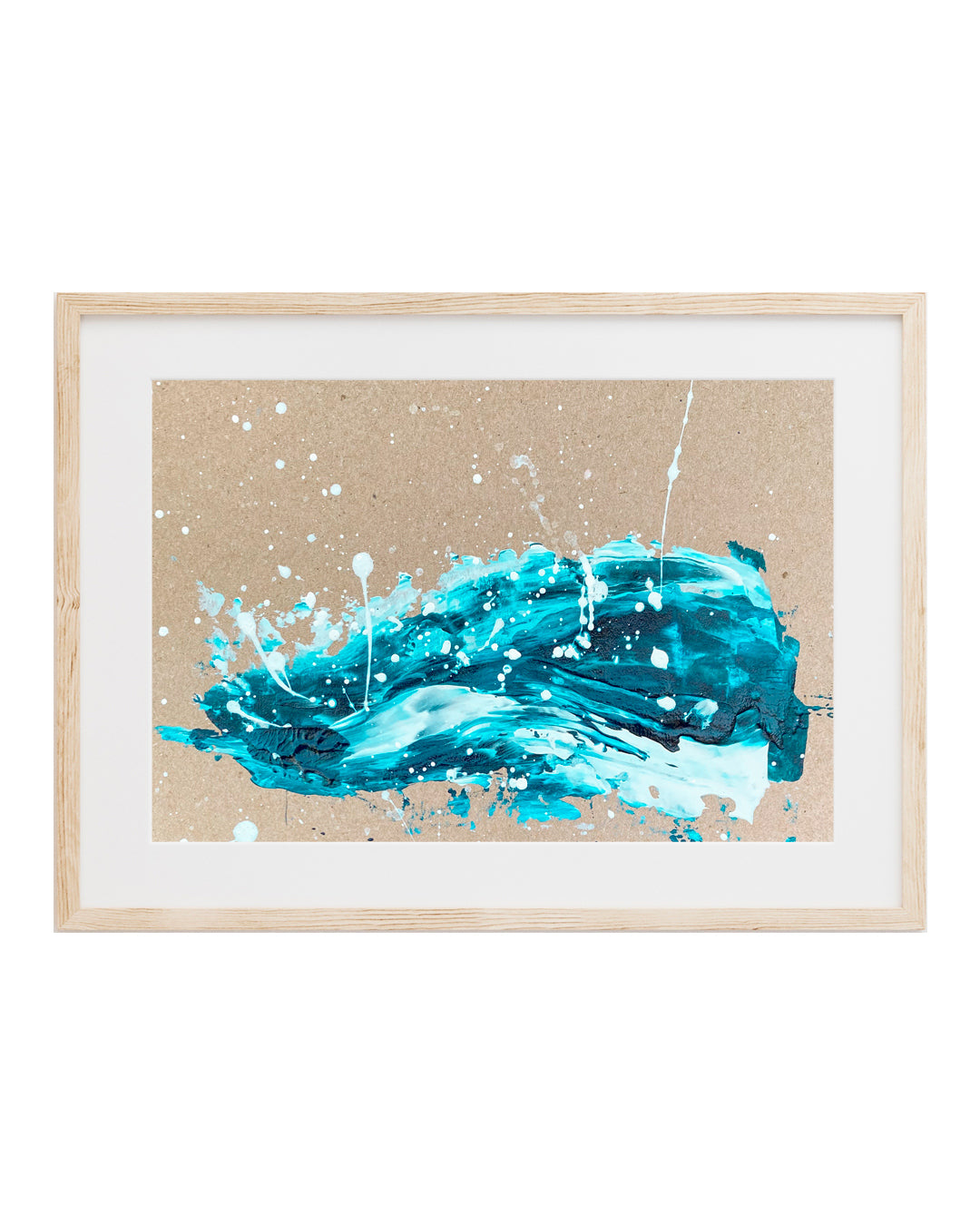 Coastal Breakers | Wave Painting 15/20 A5