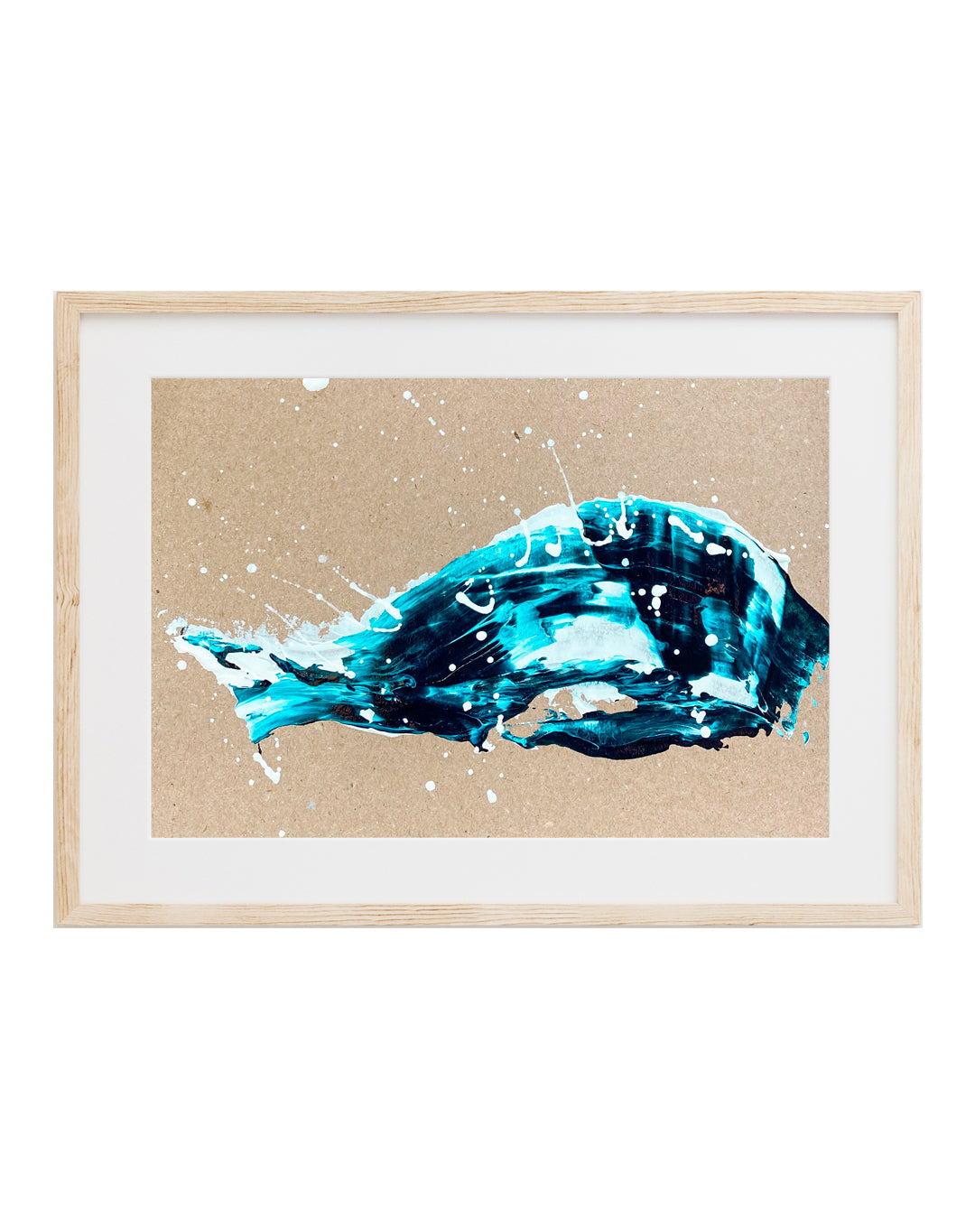 Seafoam | Wave Painting 16/20 A5