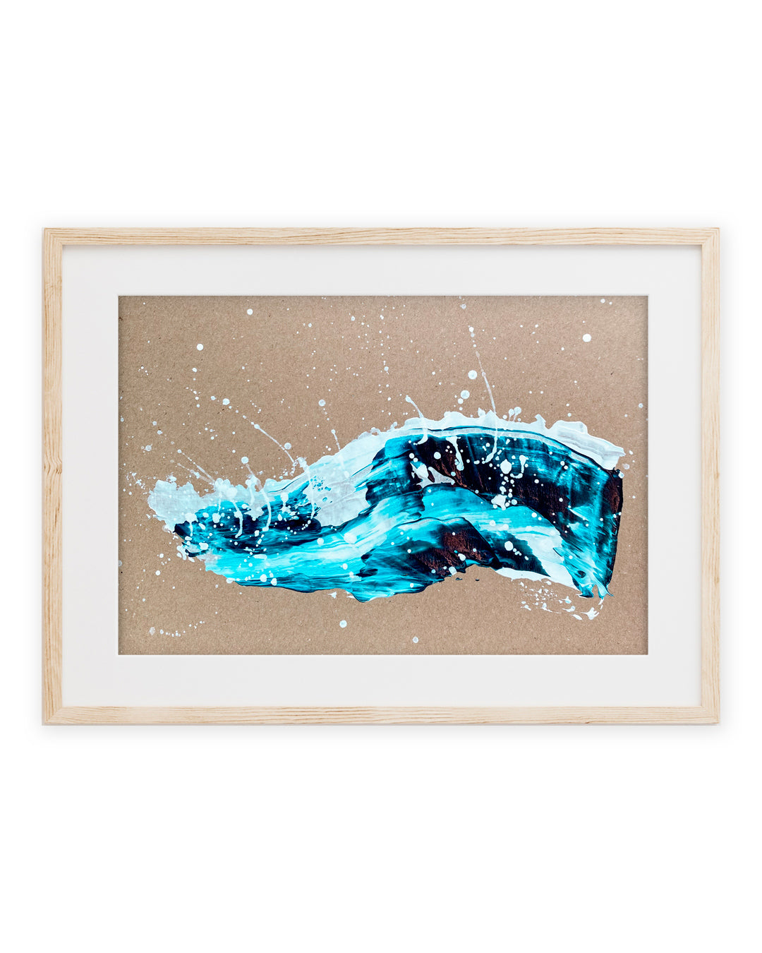 Windswept | Wave Painting 4/20 A5