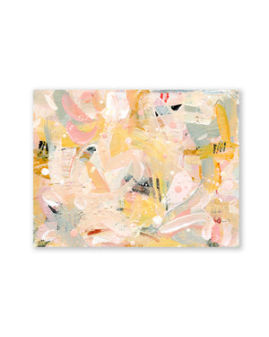 Champagne Kisses | Acrylic Painting on Watercolour Paper