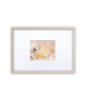 Velvet Embrace | Acrylic Painting on Watercolour Paper