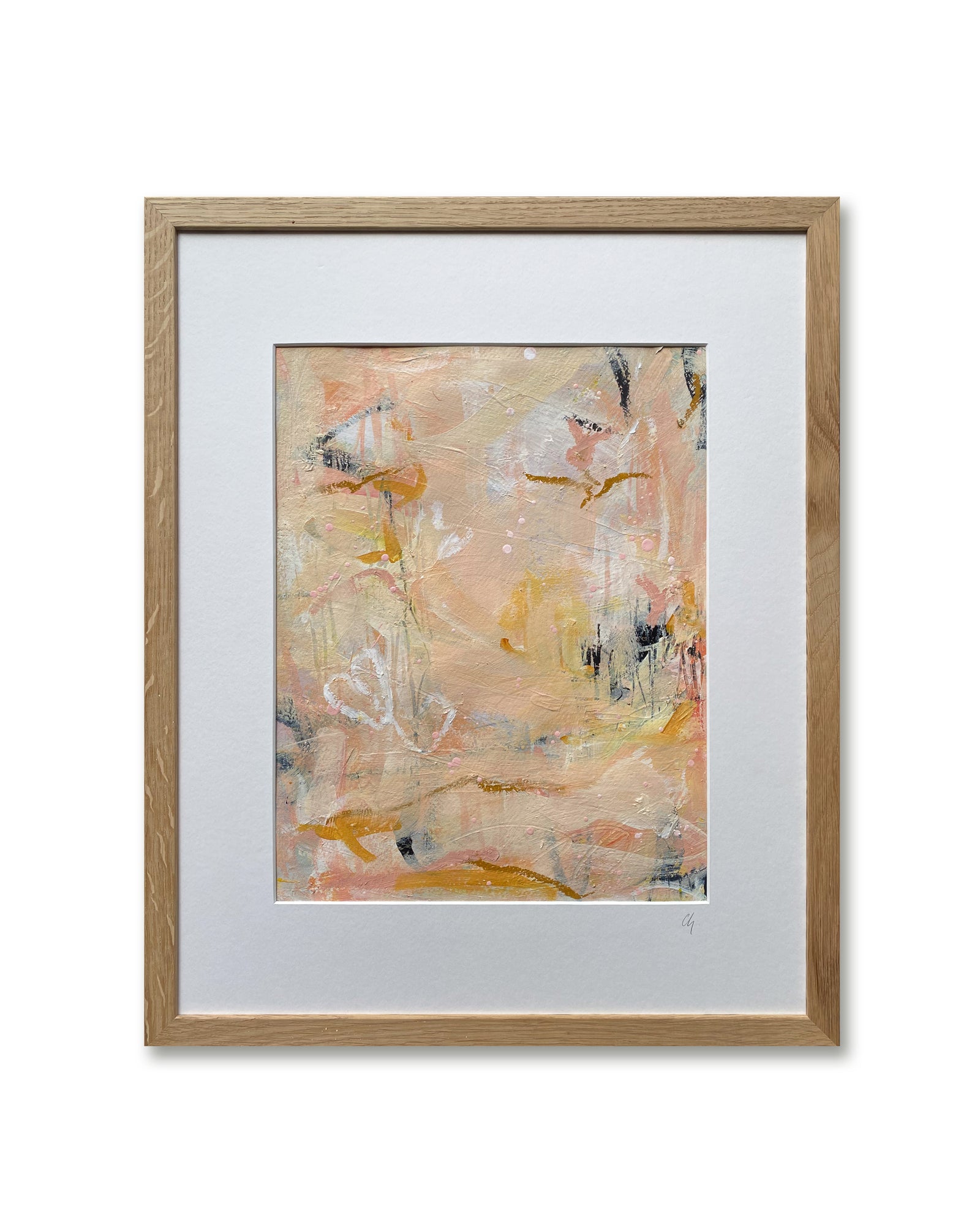 Murmured Promises | Acrylic Painting on Watercolour Paper